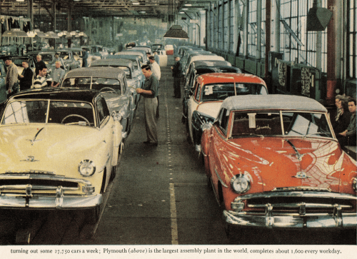 1951_Plymouth_Assembly_Line___Little_did_we_realize_in_1951_…___Flickr_-_Photo_Sharing_